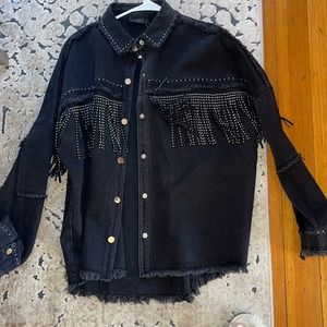 Vici denim over shirt